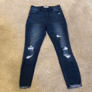 Pac sun high rise ankle jegging